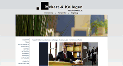 Desktop Screenshot of eckert-kollegen.de